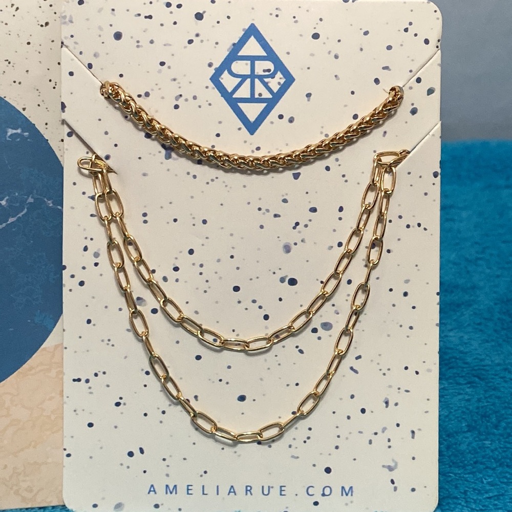 Amelia Rue Multi-strand Necklace. - Picture 2 of 3